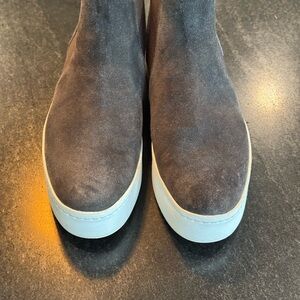 Men's Black Suede Shoes